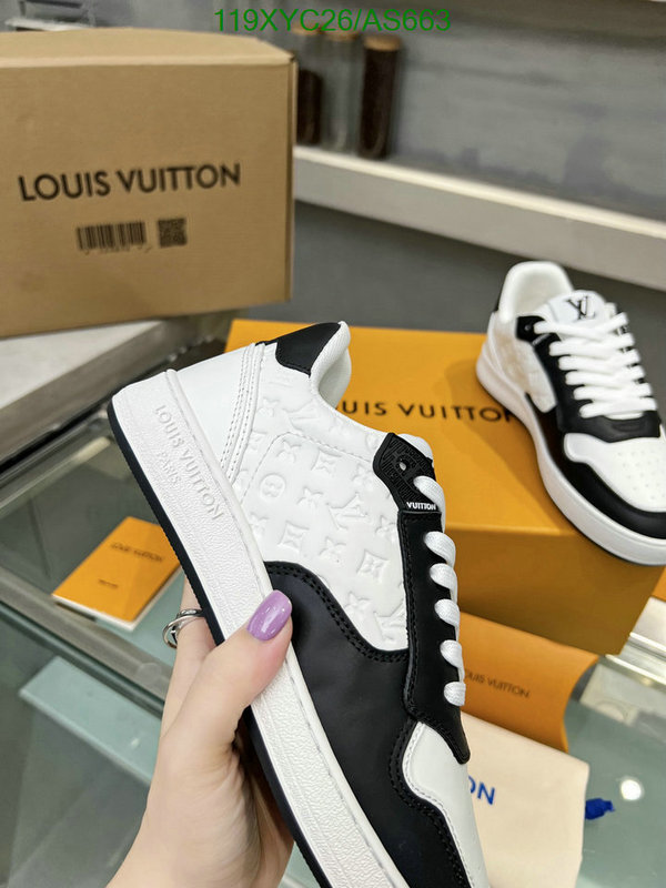 LV-Men shoes Code: AS663 $: 119USD