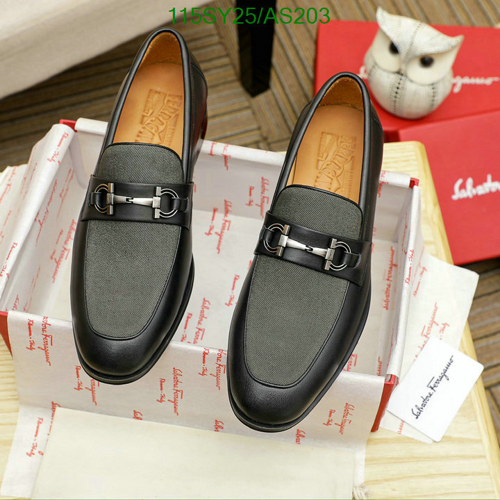 Ferragamo-Men shoes Code: AS203 $: 115USD