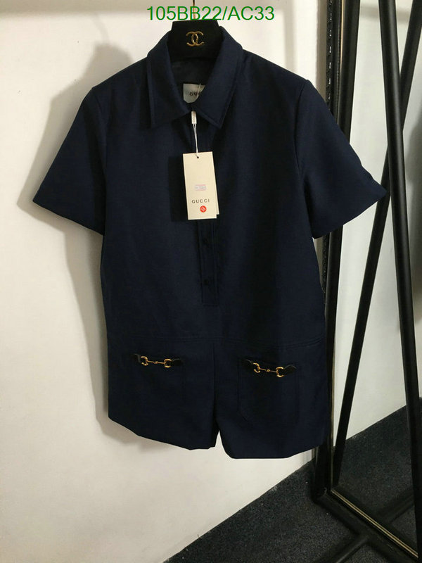 Gucci-Clothing Code: AC33 $: 105USD