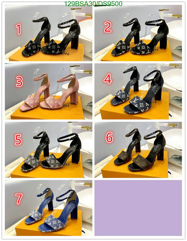 LV-Women Shoes Code: DS9500 $: 129USD