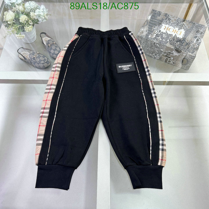 Burberry-Kids clothing Code: AC875 $: 89USD