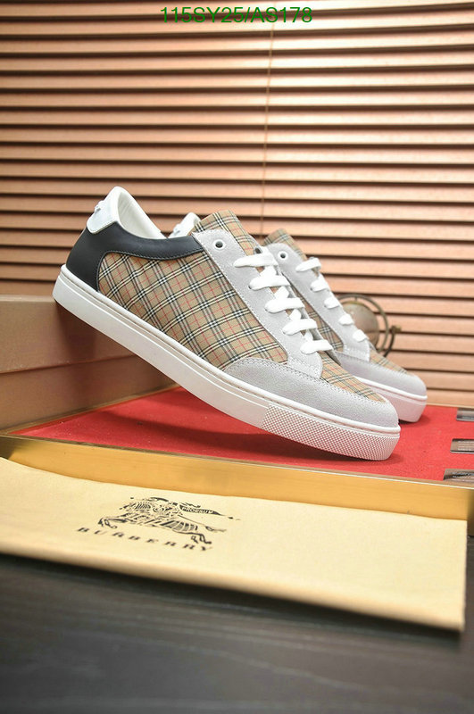 Burberry-Men shoes Code: AS178 $: 115USD