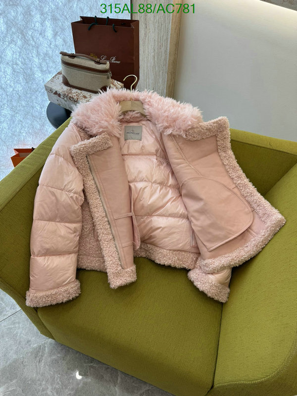 Moncler-Down jacket Women Code: AC781 $: 315USD