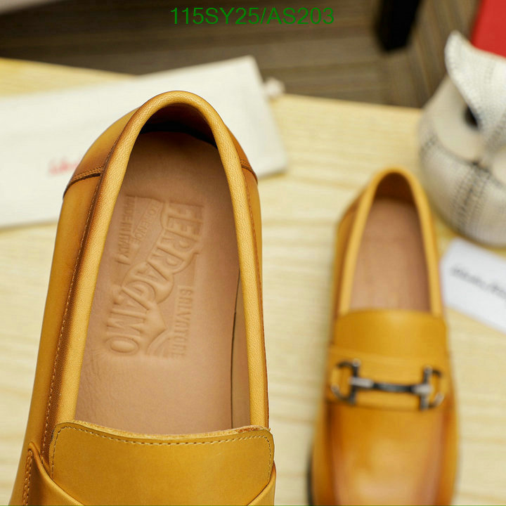 Ferragamo-Men shoes Code: AS203 $: 115USD