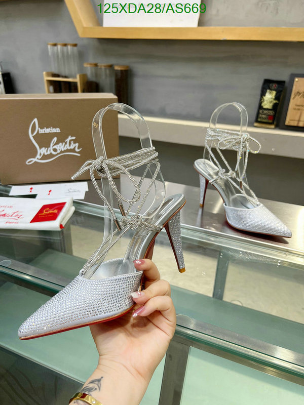 Christian Louboutin-Women Shoes Code: AS669 $: 125USD