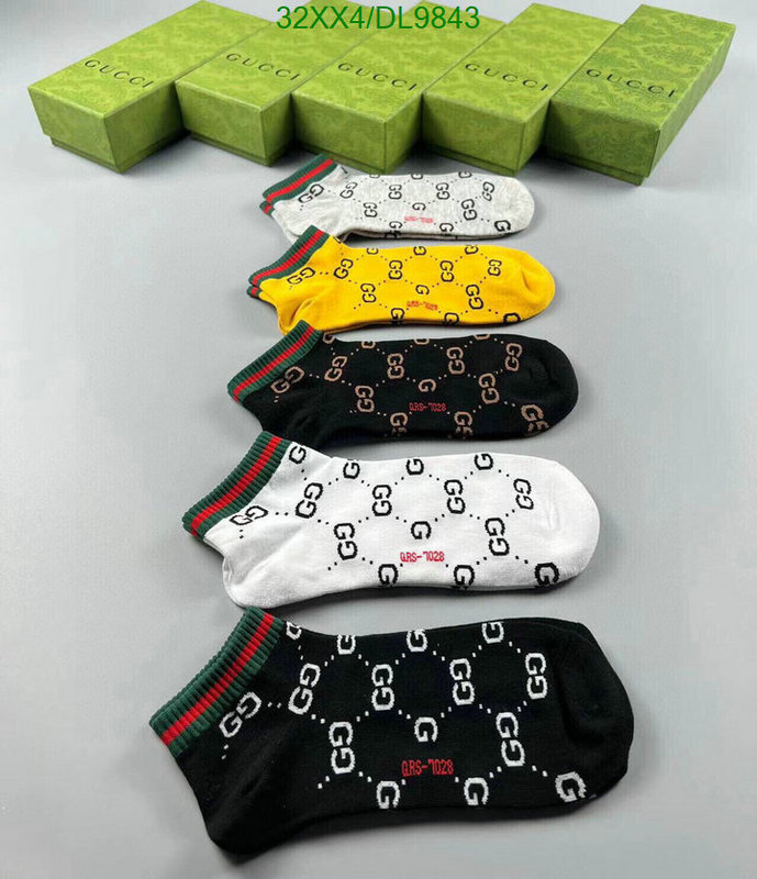 Gucci-Sock Code: DL9843 $: 32USD