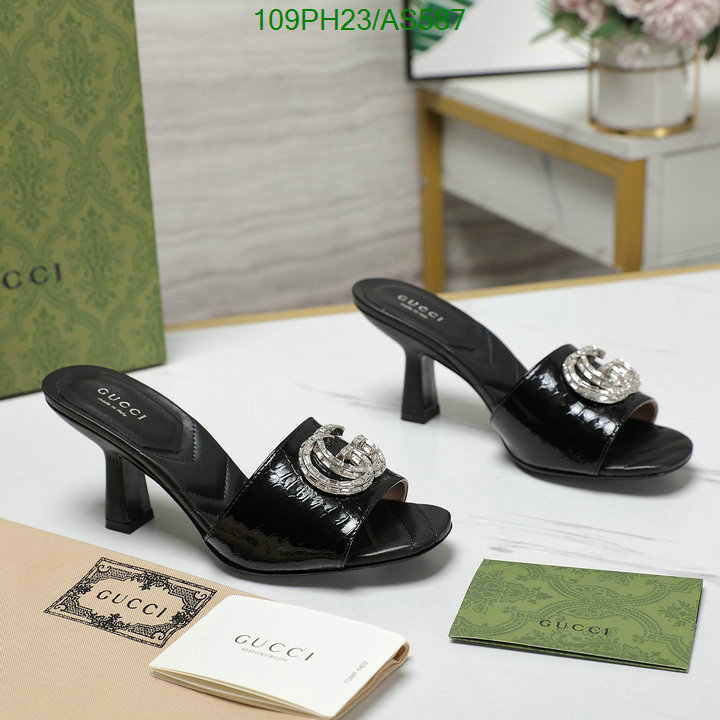 Gucci-Women Shoes Code: AS587 $: 109USD