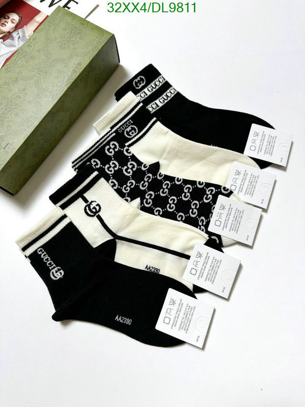 Gucci-Sock Code: DL9811 $: 32USD