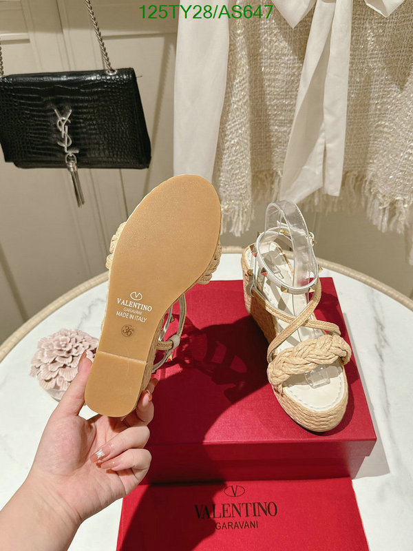 Valentino-Women Shoes Code: AS647 $: 125USD