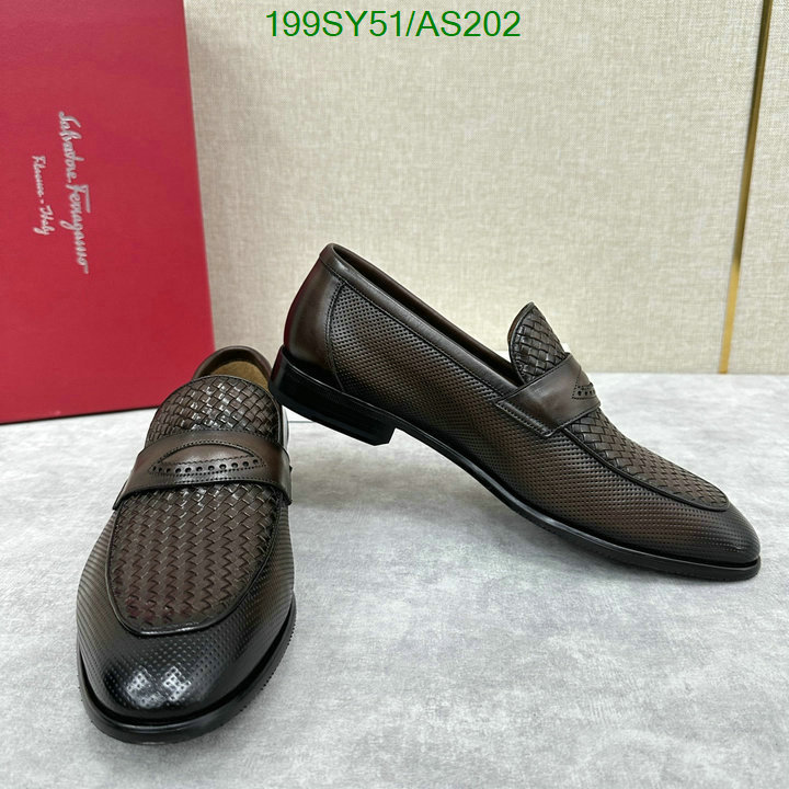 Ferragamo-Men shoes Code: AS202 $: 199USD