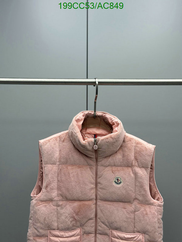 Moncler-Down jacket Women Code: AC849 $: 199USD