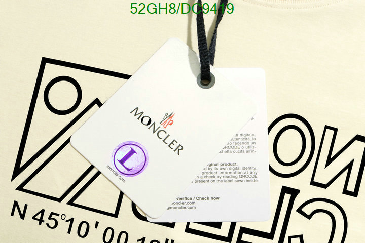 Moncler-Clothing Code: DC9419 $: 52USD