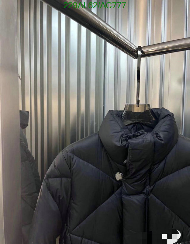 Moncler-Down jacket Women Code: AC777 $: 229USD