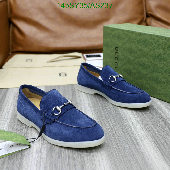 Gucci-Men shoes Code: AS237 $: 145USD