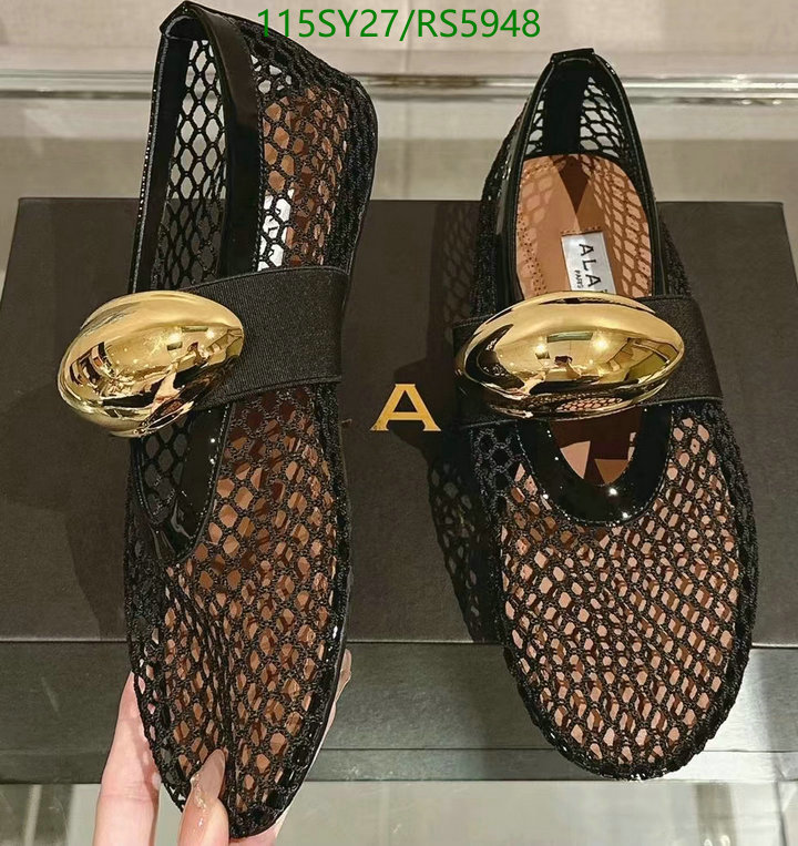 ALAIA-Women Shoes Code: RS5948 $: 115USD