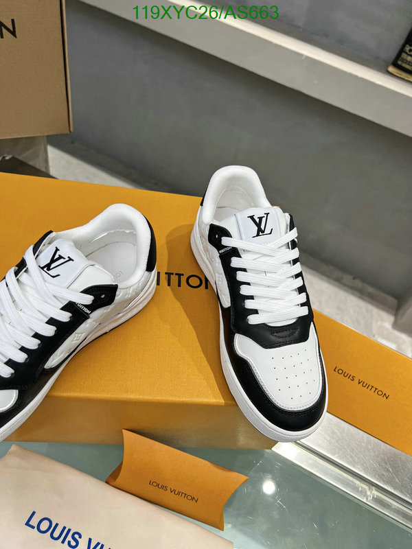 LV-Men shoes Code: AS663 $: 119USD