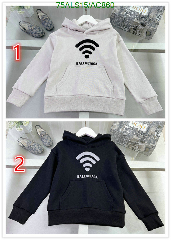 Balenciaga-Kids clothing Code: AC860 $: 75USD