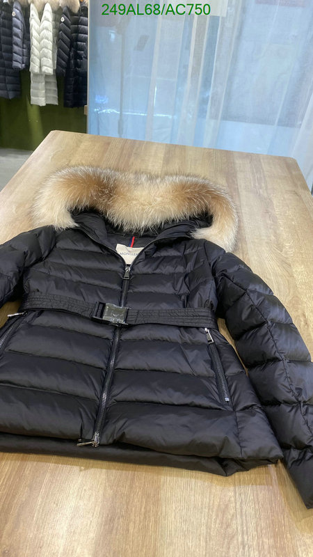 Moncler-Down jacket Women Code: AC750 $: 249USD