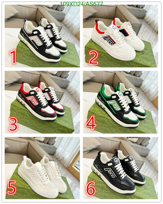 Gucci-Women Shoes Code: AS677 $: 109USD