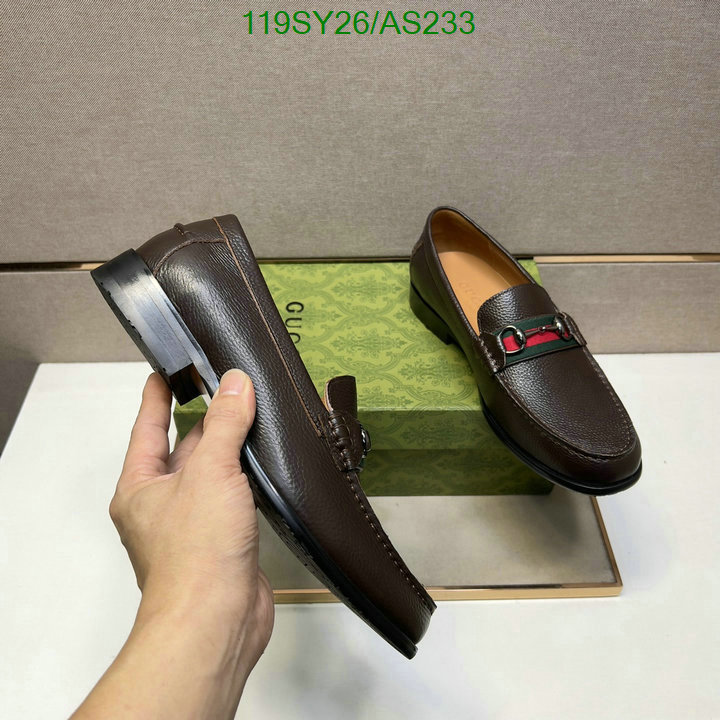 Gucci-Men shoes Code: AS233 $: 119USD