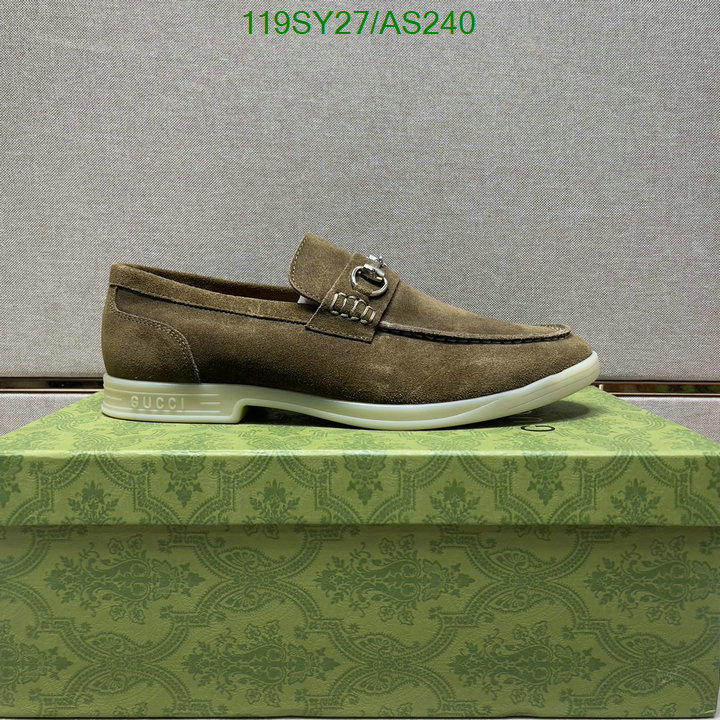 Gucci-Men shoes Code: AS240 $: 119USD