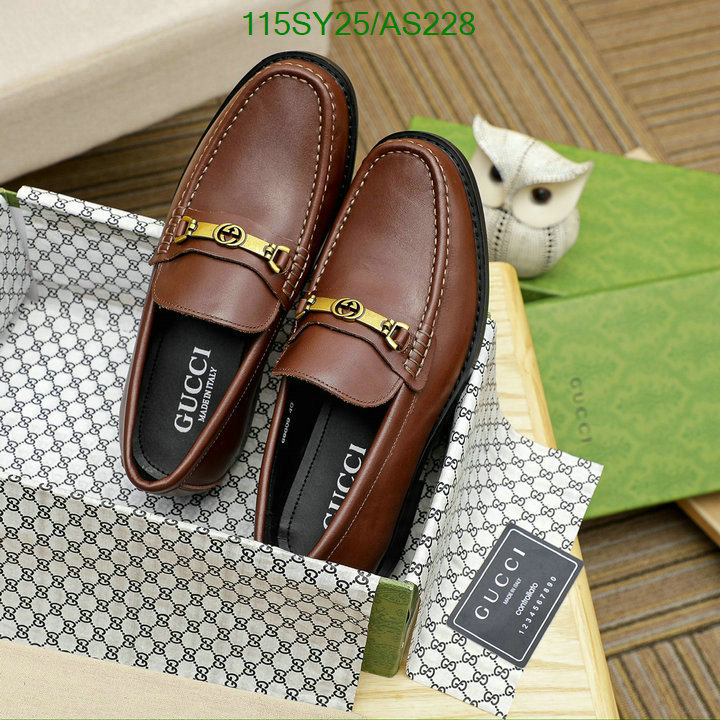 Gucci-Men shoes Code: AS228 $: 115USD