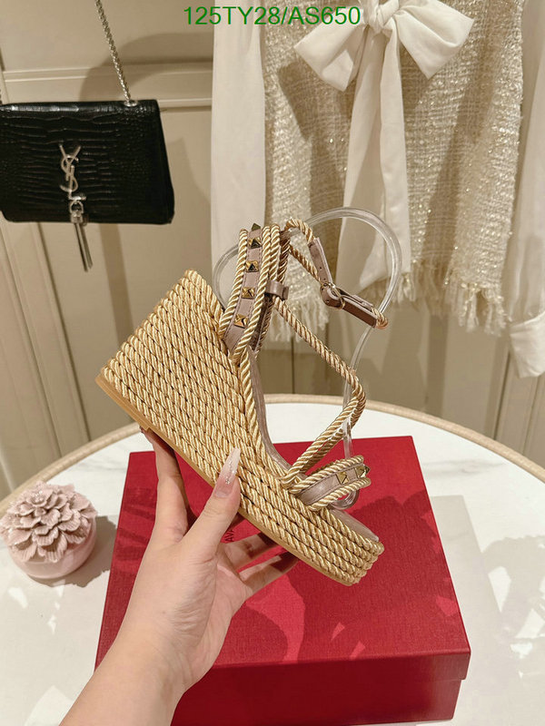 Valentino-Women Shoes Code: AS650 $: 125USD