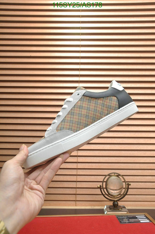 Burberry-Men shoes Code: AS178 $: 115USD