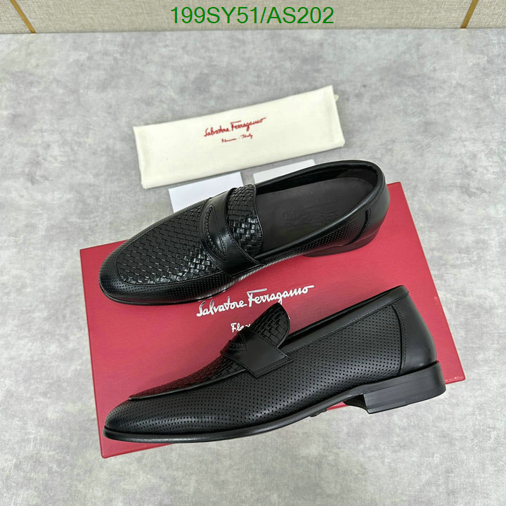 Ferragamo-Men shoes Code: AS202 $: 199USD