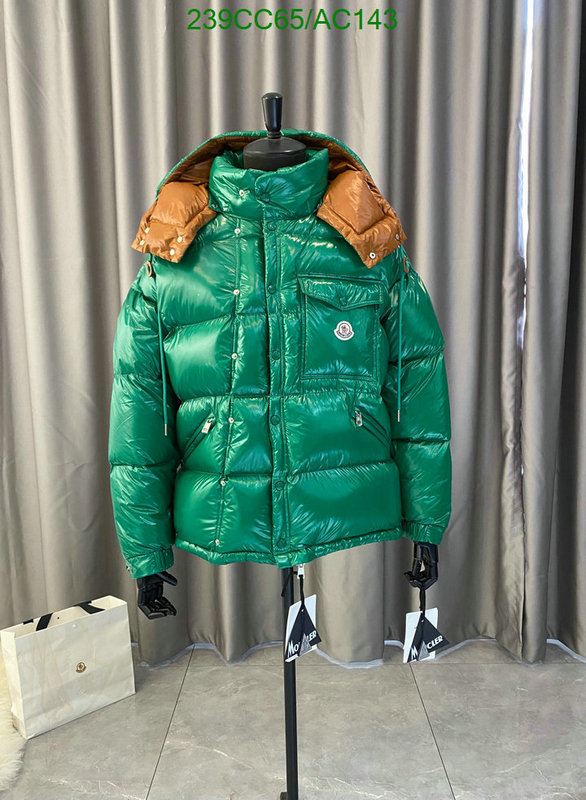 Moncler-Down jacket Men Code: AC143 $: 239USD