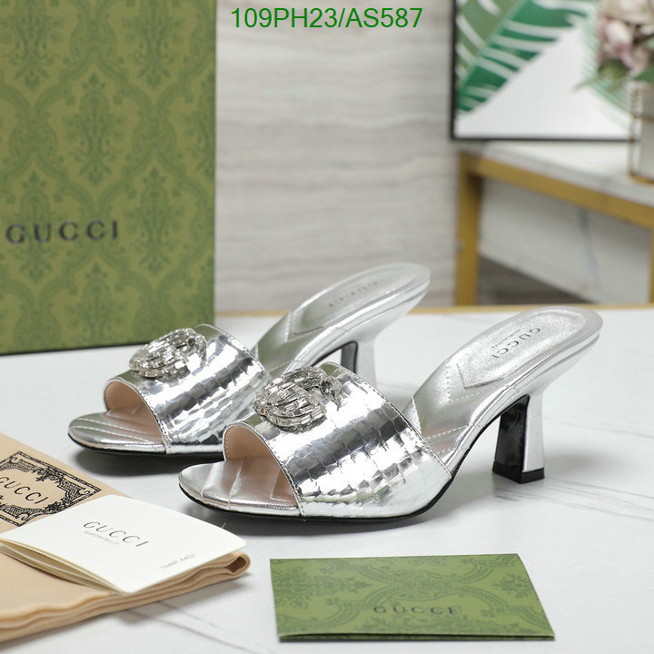 Gucci-Women Shoes Code: AS587 $: 109USD