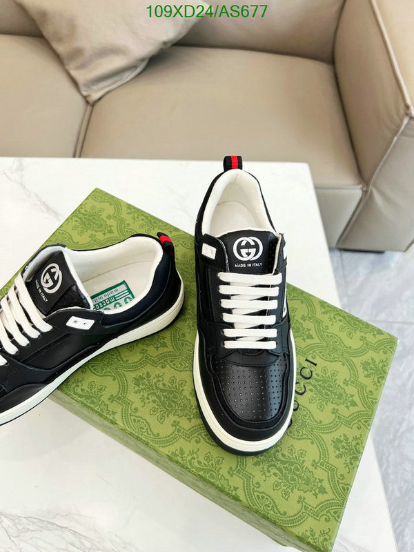 Gucci-Men shoes Code: AS677 $: 109USD