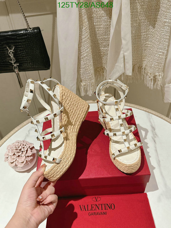 Valentino-Women Shoes Code: AS648 $: 125USD