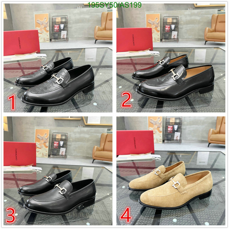 Ferragamo-Men shoes Code: AS199 $: 195USD