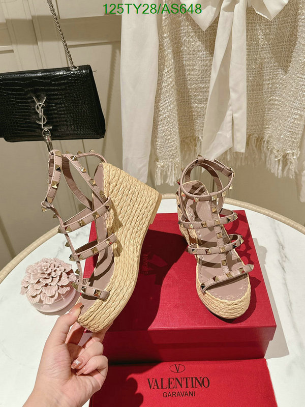 Valentino-Women Shoes Code: AS648 $: 125USD