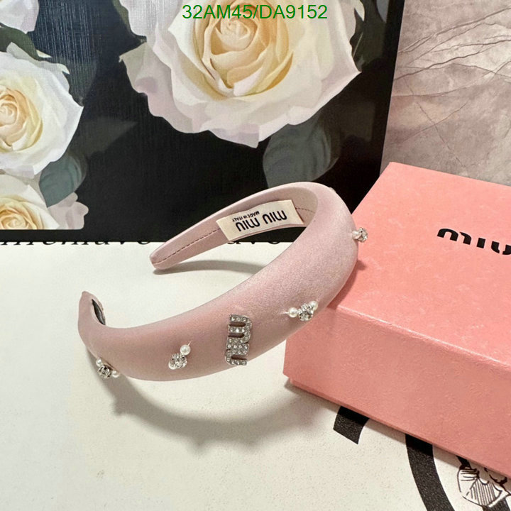 MIU MIU-Headband Code: DA9152 $: 32USD