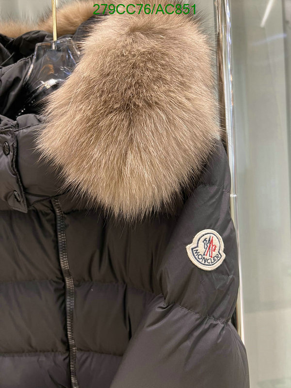 Moncler-Down jacket Women Code: AC851 $: 279USD