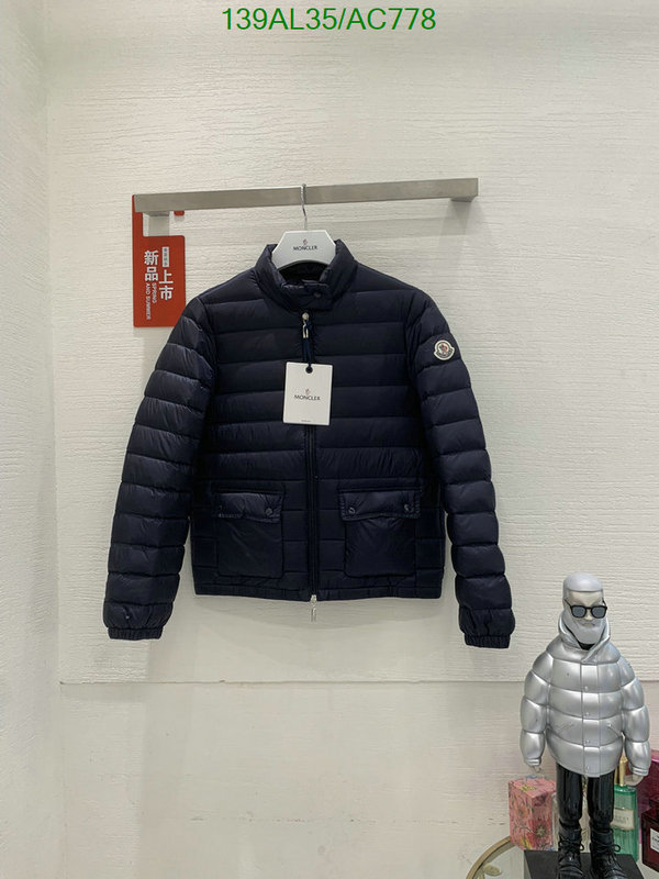 Moncler-Down jacket Women Code: AC778 $: 139USD