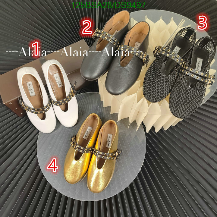 ALAIA-Women Shoes Code: DS9497 $: 125USD