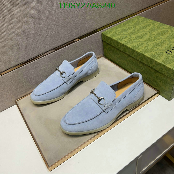 Gucci-Men shoes Code: AS240 $: 119USD