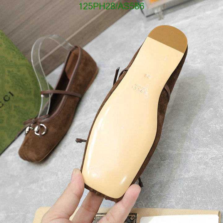 Gucci-Women Shoes Code: AS586 $: 125USD