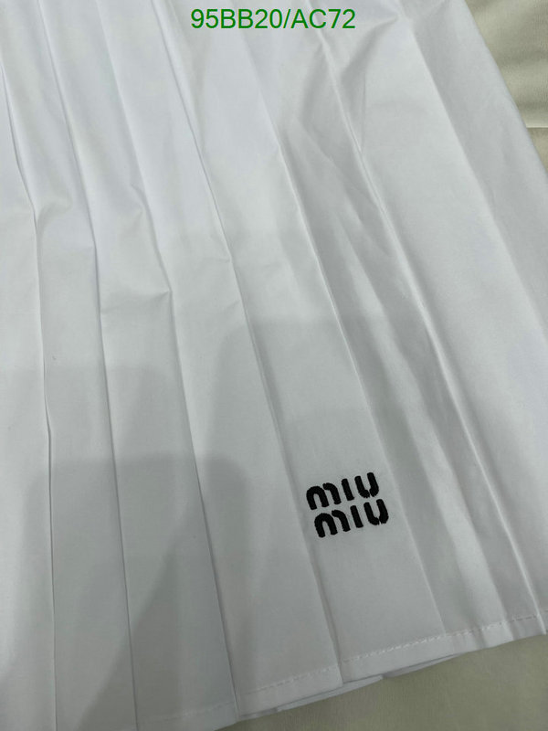 MIUMIU-Clothing Code: AC72 $: 95USD