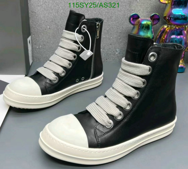 RICK OWENS-Men shoes Code: AS321 $: 115USD