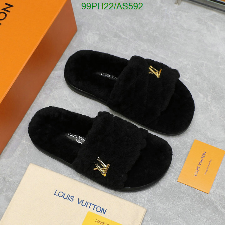 LV-Women Shoes Code: AS592 $: 99USD