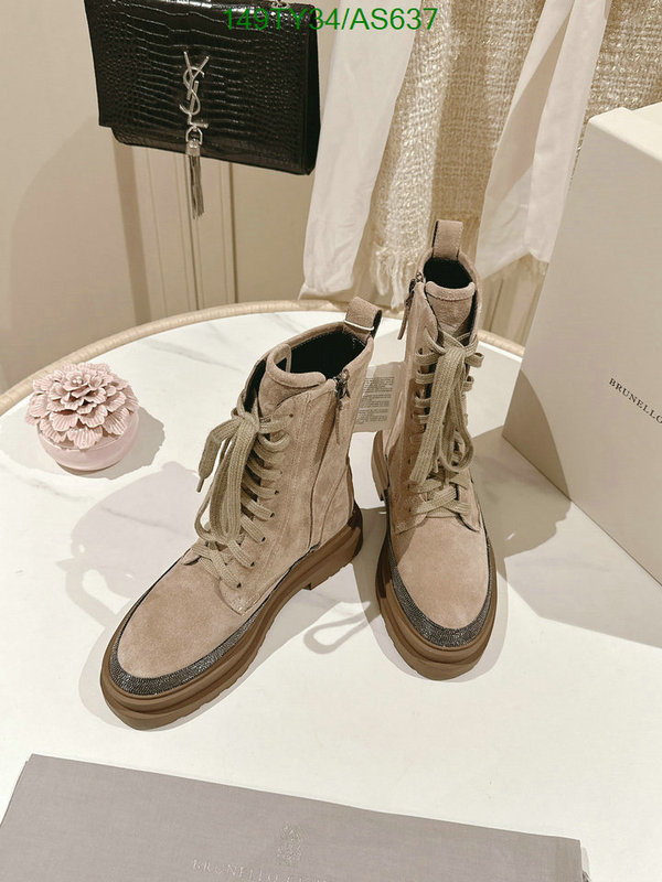 Brunello Cucinelli-Women Shoes Code: AS637 $: 149USD