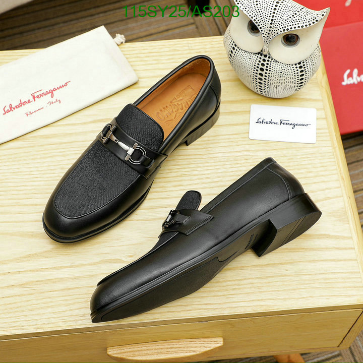 Ferragamo-Men shoes Code: AS203 $: 115USD