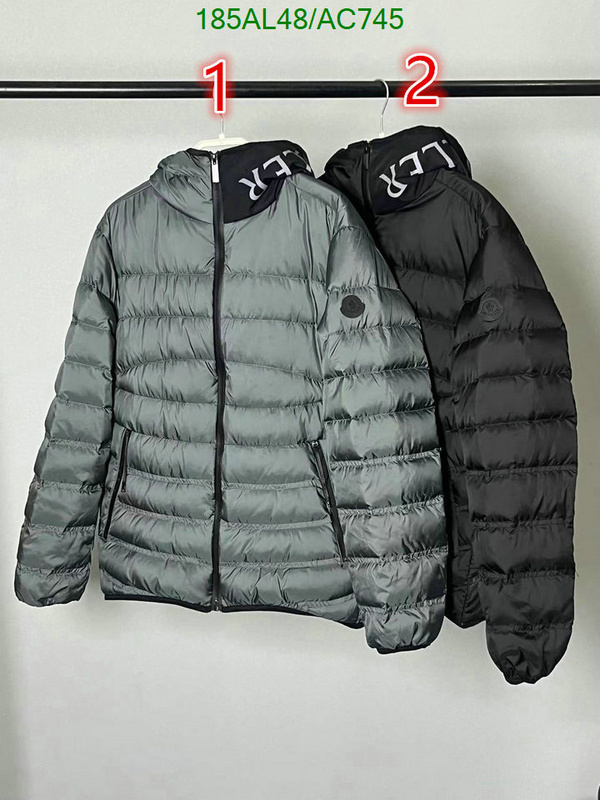 Moncler-Down jacket Men Code: AC745 $: 185USD