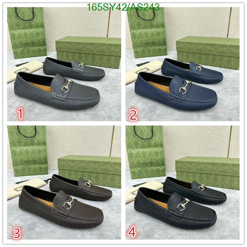 Gucci-Men shoes Code: AS243 $: 165USD