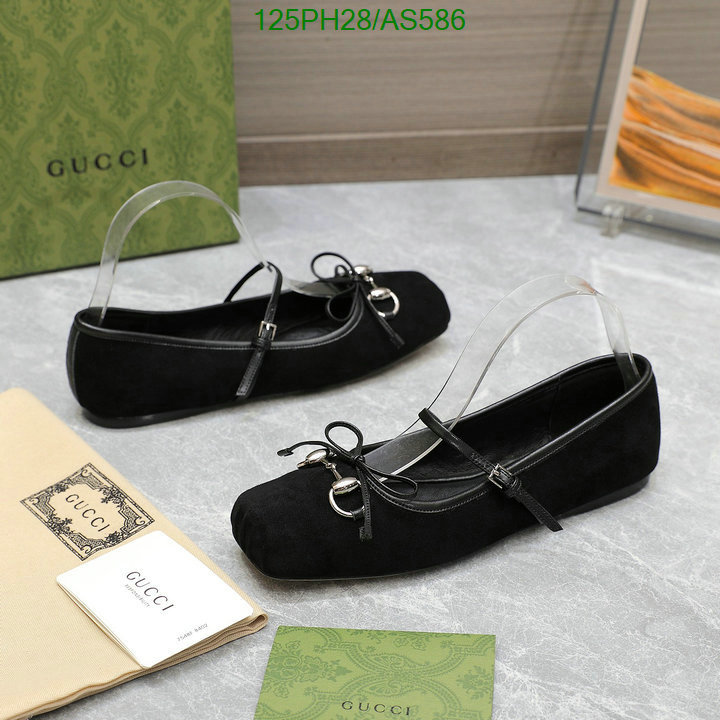 Gucci-Women Shoes Code: AS586 $: 125USD