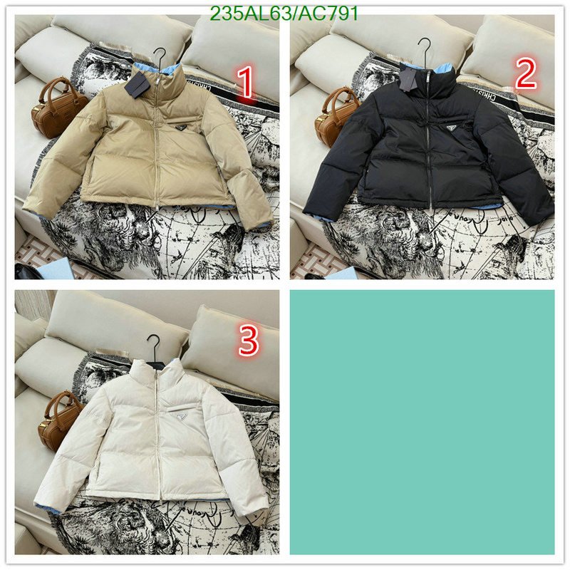 Prada-Down jacket Women Code: AC791 $: 235USD